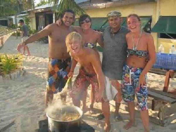 Mana Lagoon Backpackers Villa Dış mekan fotoğraf