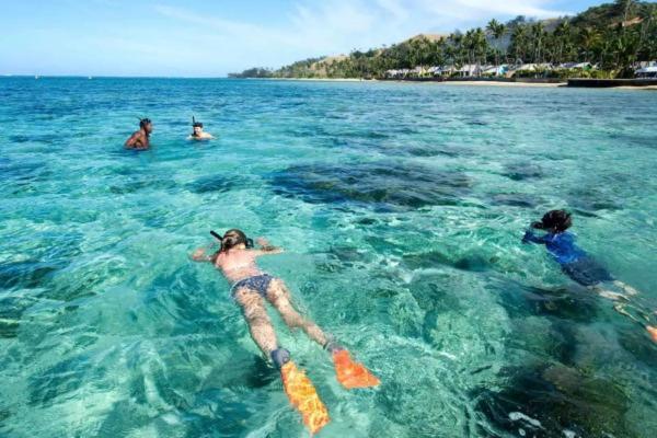 Mana Lagoon Backpackers Villa Dış mekan fotoğraf